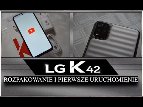 LG K42📱📱📱Rozpakowanie i pierwsze uruchomienie.😉👍
