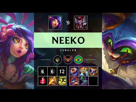 Neeko Jungle vs Shaco - BR Grandmaster Patch 25.19