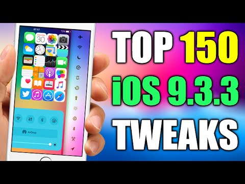 TOP 150 iOS 9.3.3 Jailbreak Cydia Tweaks