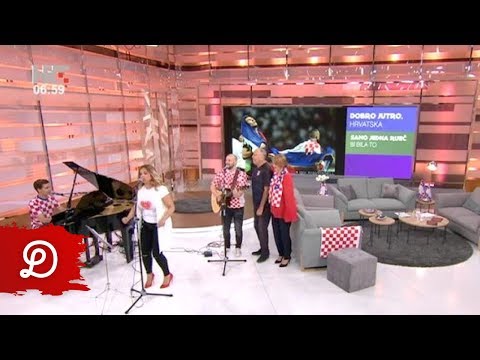 Alan Hržica, Marija Husar Rimac i Dominik Lučić u emisiji "Dobro jutro, Hrvatska"