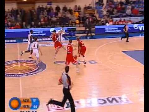 Azovmash - Nymburk. Best moments