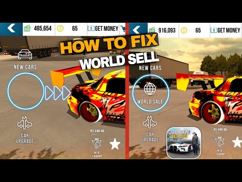 How To Fix World Sell | Car Parking Multiplayer New Update