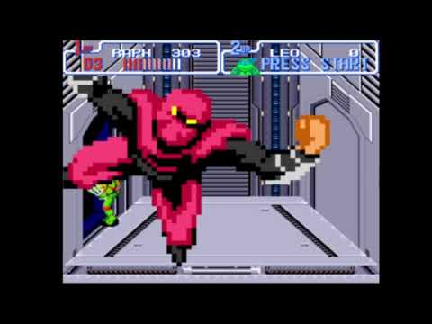 TMNT IV Turtles In Time Playthrough Part 4: Technodrome, Let's Kick Shell