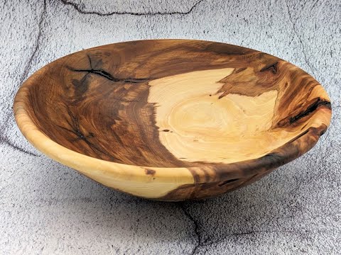 Turning a All Natural Pecan Bowl