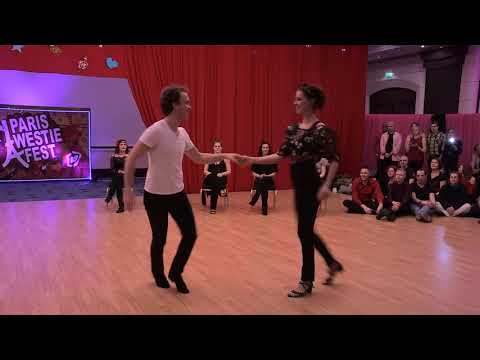 Paris Westie Fest 2018 - Advanced JnJ Final Damien Lasson & Magali Boissard 3° place