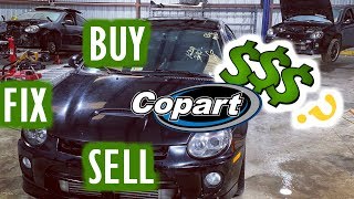 How Much Money $ I Make Flipping A Copart Car