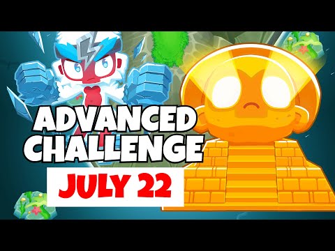 BTD6 Advanced Challenge | Can You Beat The Ceramics And Camoleads? | July 22, 2022