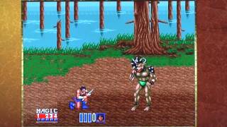 Golden Axe II on the Mega Drive / Genesis. Gameplay & Commentary.