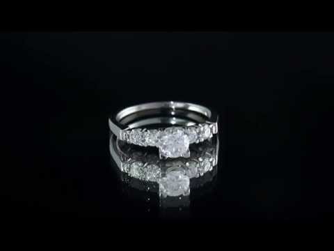 SD019 0.70ct Side Stone Diamond Ring