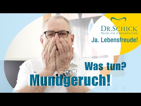 Mundgeruch! Warum, was tun? Zahnarzt Dr. Schick hilft.