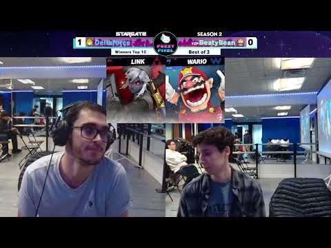Deltaforce (Link) vs BeatyBean (Wario) -  Winners Pools - Stargate #25