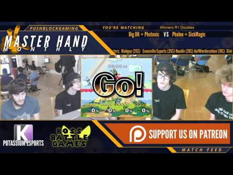 MHM12 [Melee] Big DK + Photonic vs Pholee + SickMagic Winners R1 Doubles