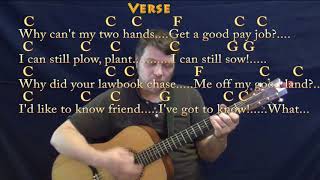 I&#39;ve Got To Know (Woody Guthrie) Guitar Cover Lesson with Chords/Lyrics - Munson