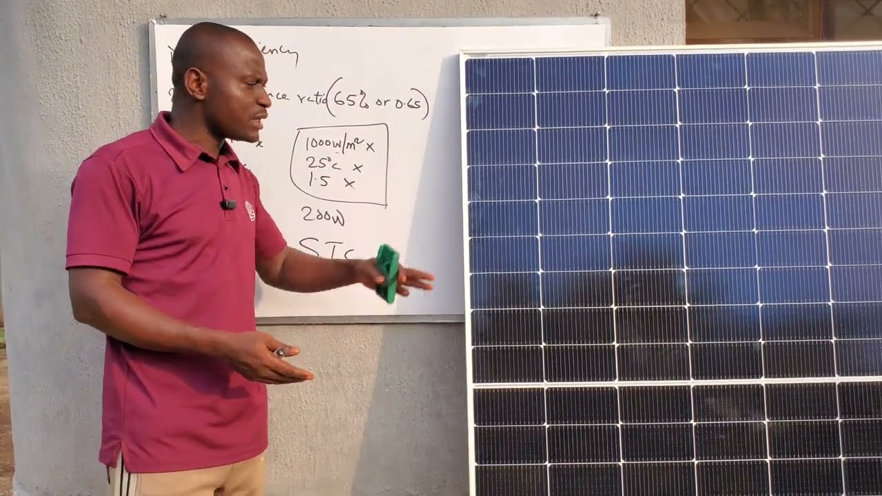 What is the cell efficiency and performance ratio of a solar panel? #solarenergy #solarpanel #usa