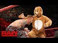 Heath Slater & Rhyno vs. The Miz and a bear: Raw, June 12, 2017