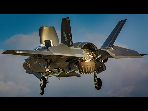 F-35 Fighter Jet Hovering – Watch the Power of VTOL