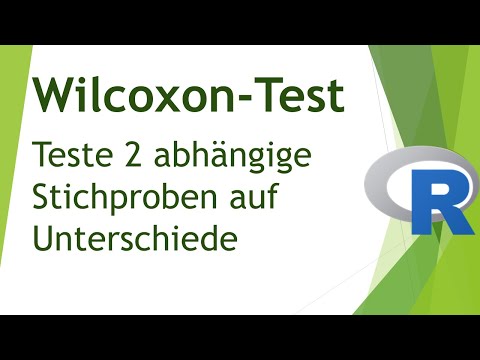 Wilcoxon-Test (Wilcoxon-Vorzeichen-Rang-Test) in R durchführen - Daten analysieren in R (53)