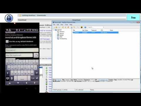 KeePassDroid Video