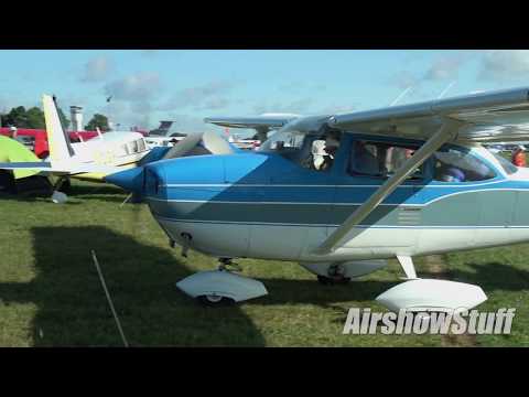 Busy Oshkosh Arrivals and Departures (Thursday Part 1) - EAA AirVenture Oshkosh 2018