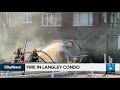 Fire destroys Langley condo complex