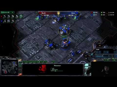 Maru (T) vs Byun (T)- God tier Korean Terrans- G2 of a BO3