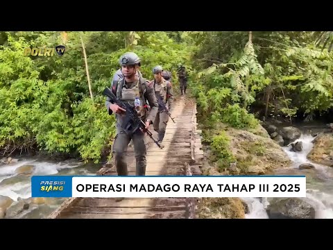 POLDA SULTENG LANJUTKAN OPERASI MADAGO RAYA TAHAP III 2025