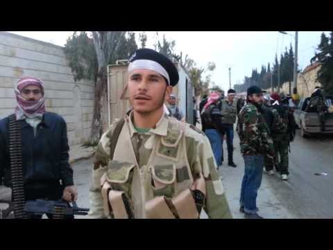 تجهيزات عناصر كتيبة محمد الفاتح في ريف حماة لاقتحام خان العسل في حلب