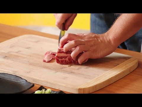 TomYang special cutting technique for meat - perfect for grilling & cooking!