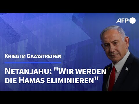 Netanjahu: "Wir werden die Hamas eliminieren" | AFP
