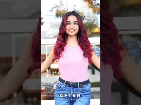 Hair transformation with Sizzlin Scizzors #Shorts