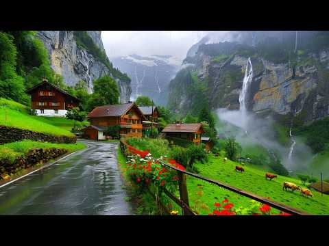 Schweizer Dörfer, so schön, dass mir Worte fehlen – Paradies Schweiz im Regen