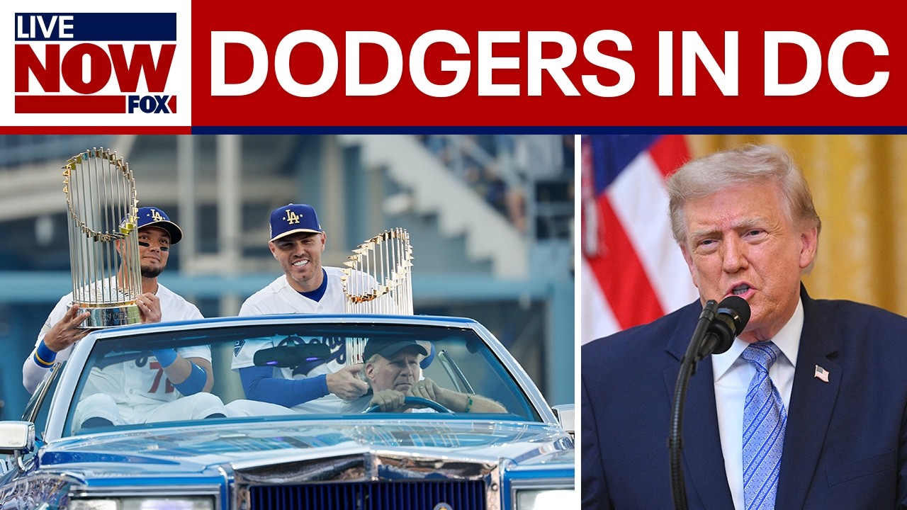 LIVE: Trump hosts 2025 World Series Champions LA Dodgers