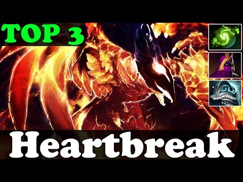 Dota 2 - Heartbreak TOP 3 in Dotabuff Phoenix vol 35 - Pub Match Gameplay