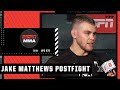 Jake Matthews wasn’t shocked by his thrilling KO win vs. Andre Fialho at UFC 275 | ESPN MMA