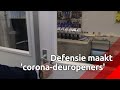 Luchtmacht print 500 plastic corona-veilige deuropeners voor de politie