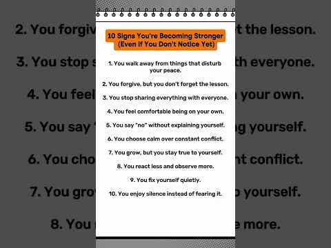 Are You Mentally Strong? These 10 Signs Will Shock You! 😱