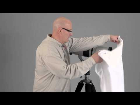 Installing the CPS Lightware Long Lens Rain Cover