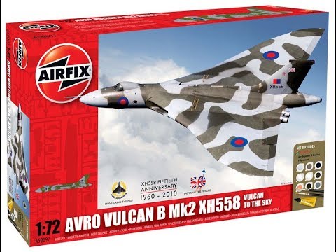 Airfix 1 72nd Scale Avro Vulcan B2 Final Reveal