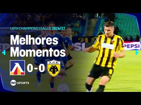 FICOU TUDO PARA A VOLTA! AEK NÃO SE ARRISCA E DEIXA A DECISÃO PARA CASA! LEVSKI SOFIA 0 X 0 AEK