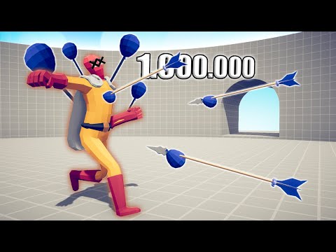 1.000.000 DAMAGE BALLOON ARCHER 1 vs 1 TOURNAMENT - TABS | Totally Accurate Battle Simulator 2023