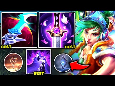 RIVEN'S NEW BEST LETHALITY BUILD TO 1V9! (INCREDIBLE BUILD) - S13 Riven TOP Gameplay Guide