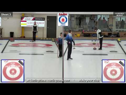 Strouse/Casper vs. Kalk/MacAlpine - Draw 6 - Curling Stadium Alberta Curling Series Doubles