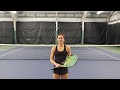 Maryjoe Crisologo - College Tennis Recruiting Video - Fall 2020