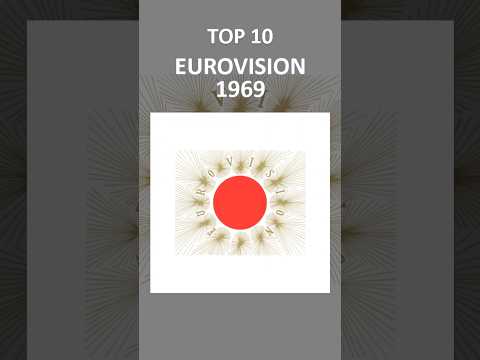 Top 10 - Eurovision 1969
