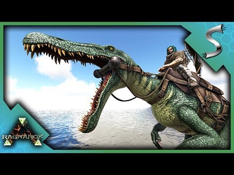 MAX LEVEL BARYONYX TAMING AND BREEDING! - Ark: RAGNAROK [DLC Gameplay S3E74]
