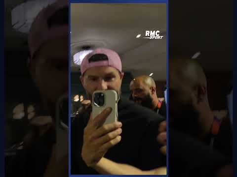 André-Pierre Gignac a rendu visite aux tricolores et a été aperçu à la sortie de leur hôtel !