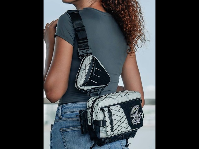 Vídeo relacionado con TACTICAL_GEEK Mini bolsa de almacenamiento A8 EDC, almacenamiento de organización multiusos, organizador de equipo pequeño con correa, bolsa de utilidad con cremallera para transporte diario (X-PAC