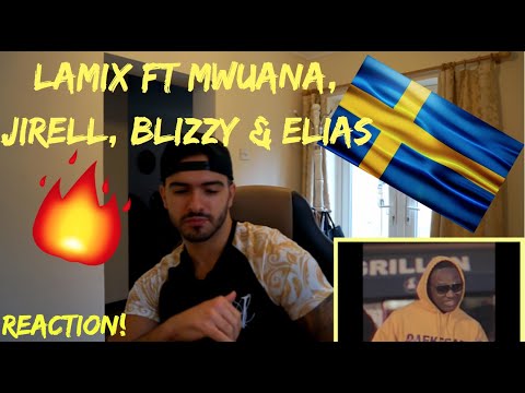 My FIRST REACTION to Swedish music/rap!!...Lamix Ft Mwuana, Jireel, Blizzy & Elias - Hey Baby Remix