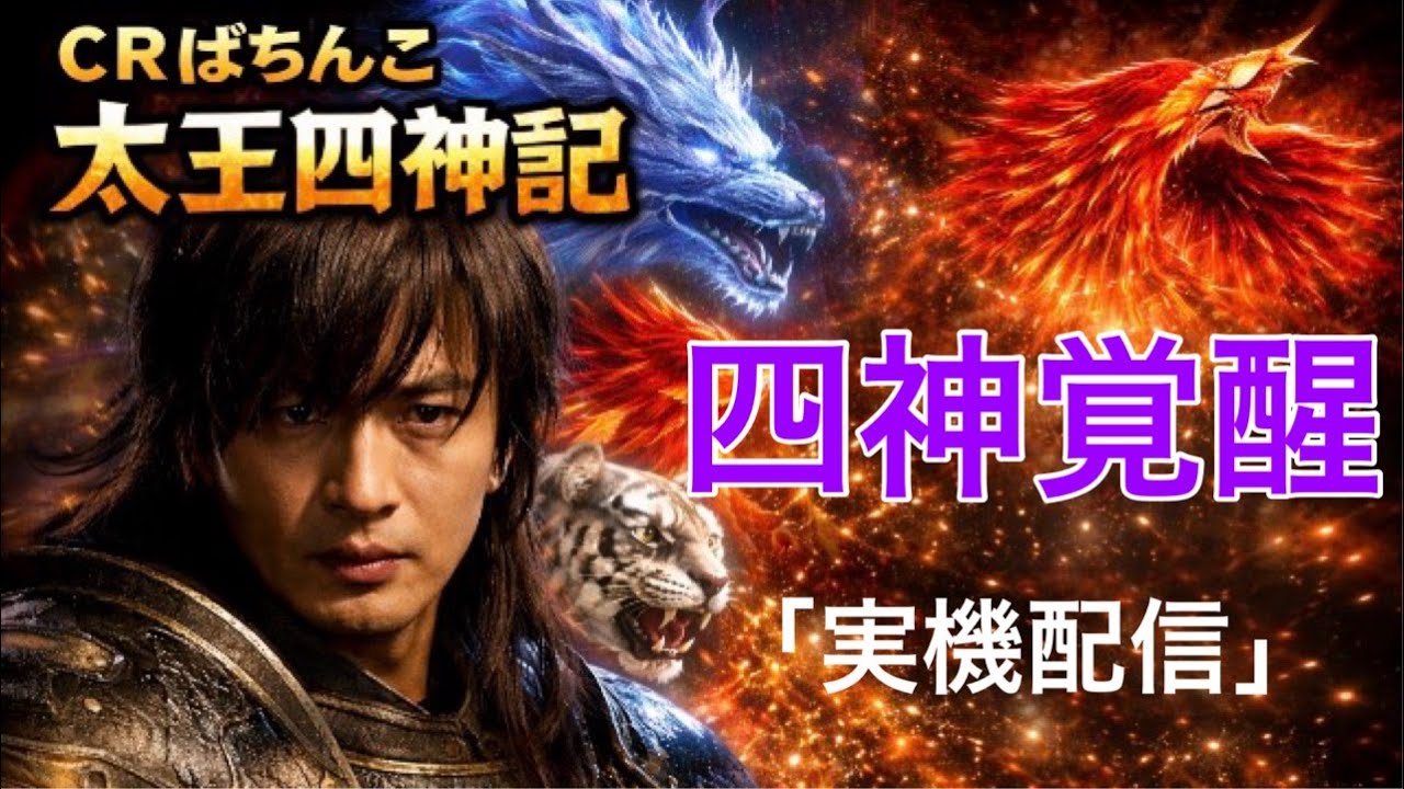 【実機配信】CR太王四神記｜四神覚醒が強すぎた件ｗ！#パチンコ