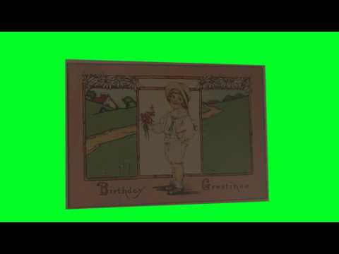 Birthday postcard for Cristina